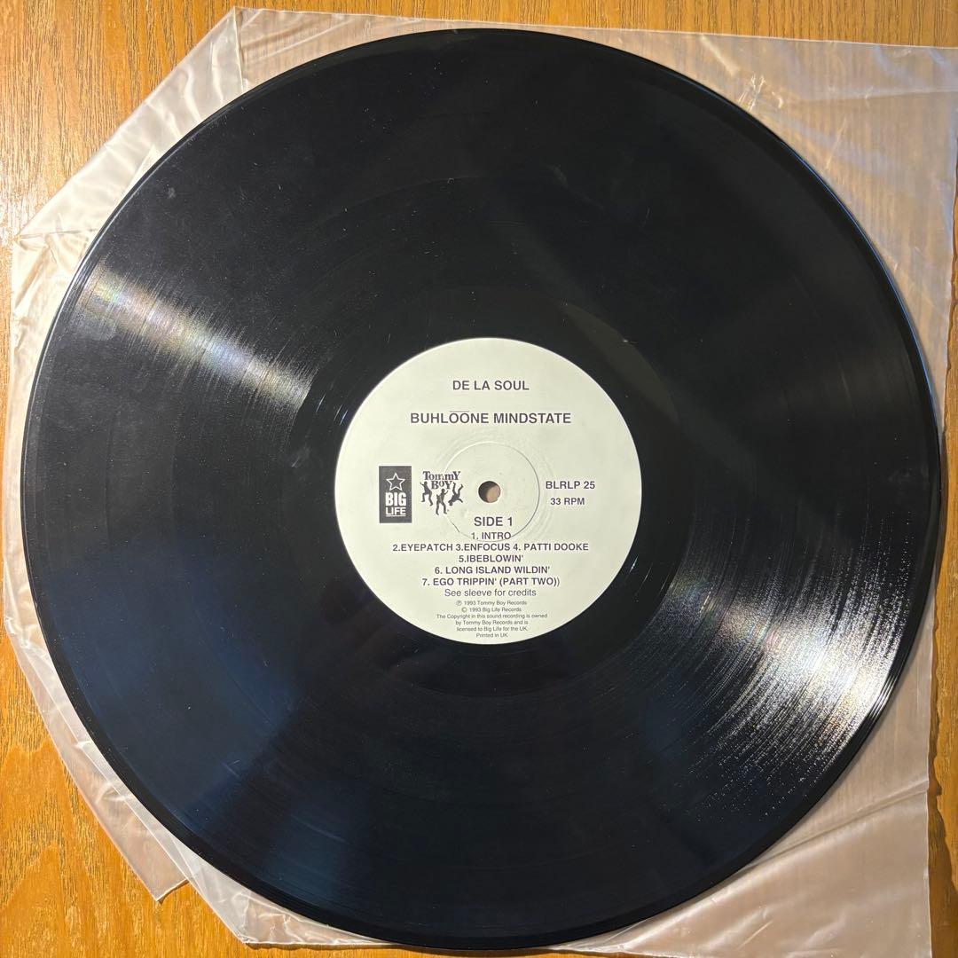 DE LA SOUL / BUHLOONE MINDSTATE UK正規LP