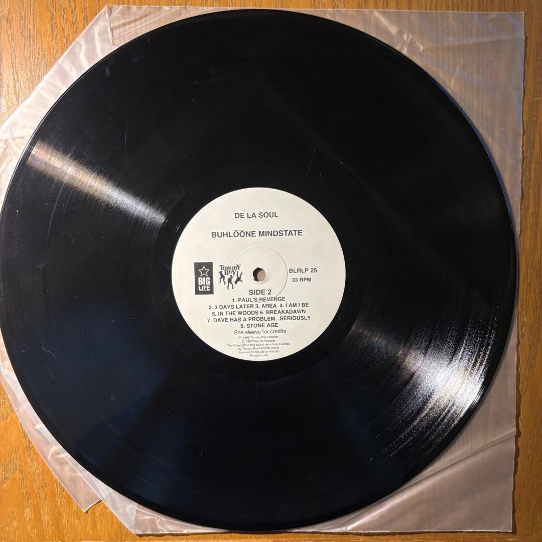 DE LA SOUL / BUHLOONE MINDSTATE UK正規LP