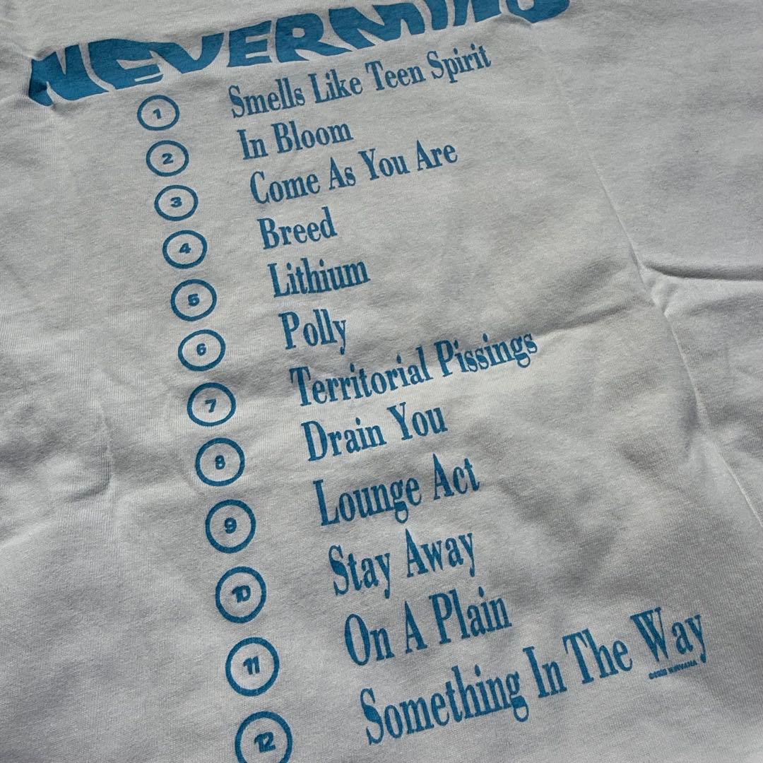 Nirvana NEVERMIND Tシャツ 2002年 M&Oボディ