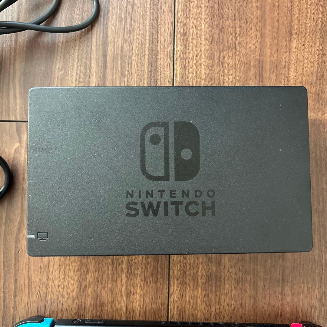 Nintendo Switch 本体 青/赤 ジョイコン、マイクロSD付き