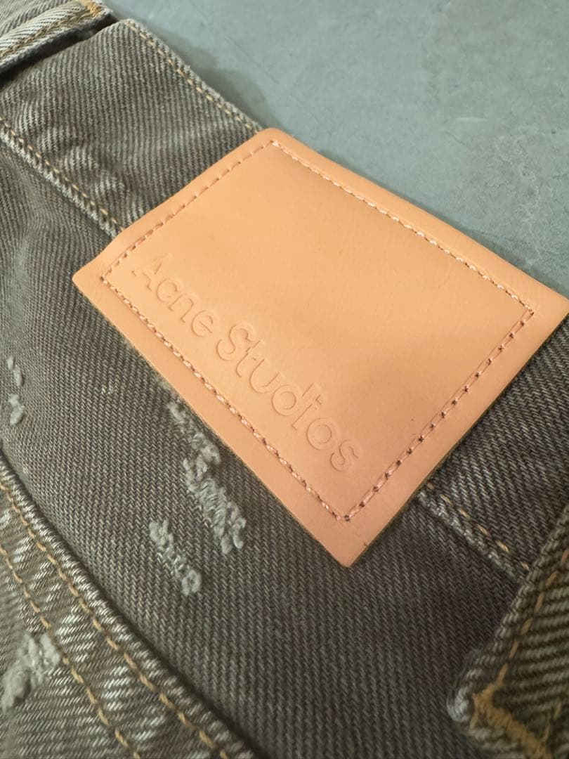 【完売品】Acne Studios 2022 Moth Brown Denim