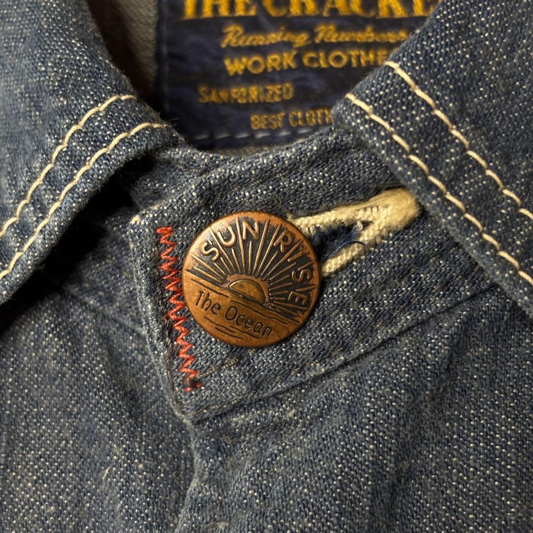 THE CRACKERザ クラッカー デニム カバーオール