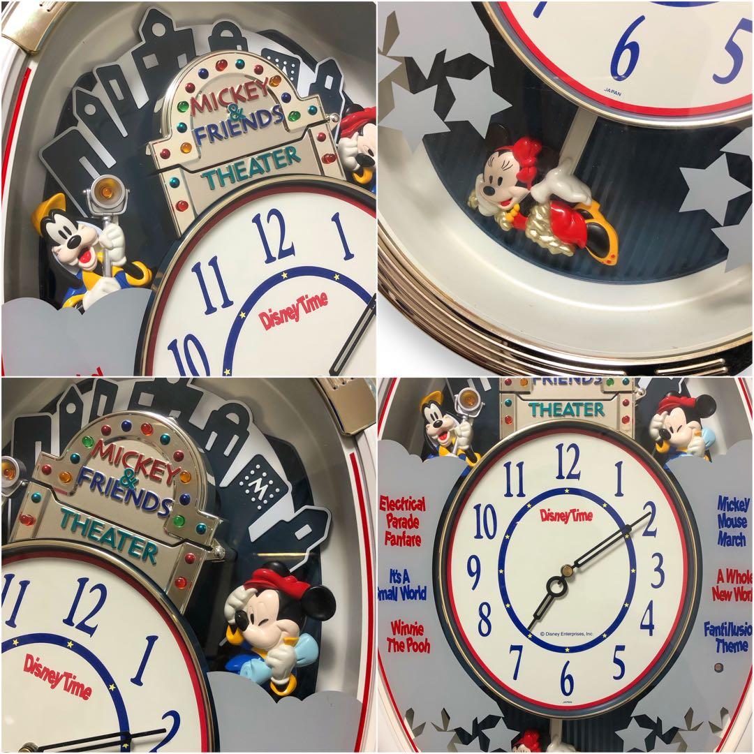【当時物】SEIKO ディズニー　からくり時計　掛け時計　レトロ　ヴィンテージ