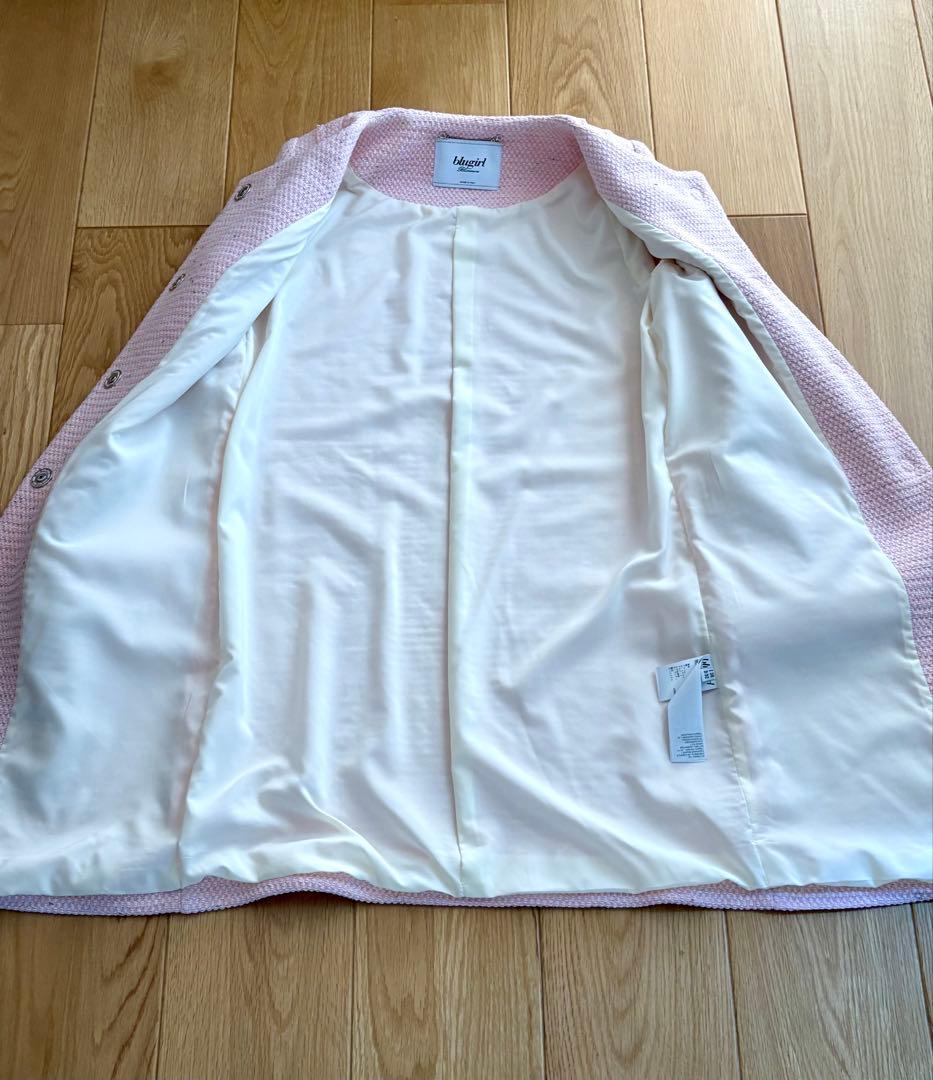 blugirl Blumarine ピンクコート S 美品　イタリア製