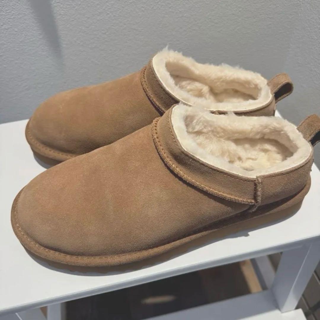 ugg マイクロ 25cm us8 美品Classic Micro スリッポン