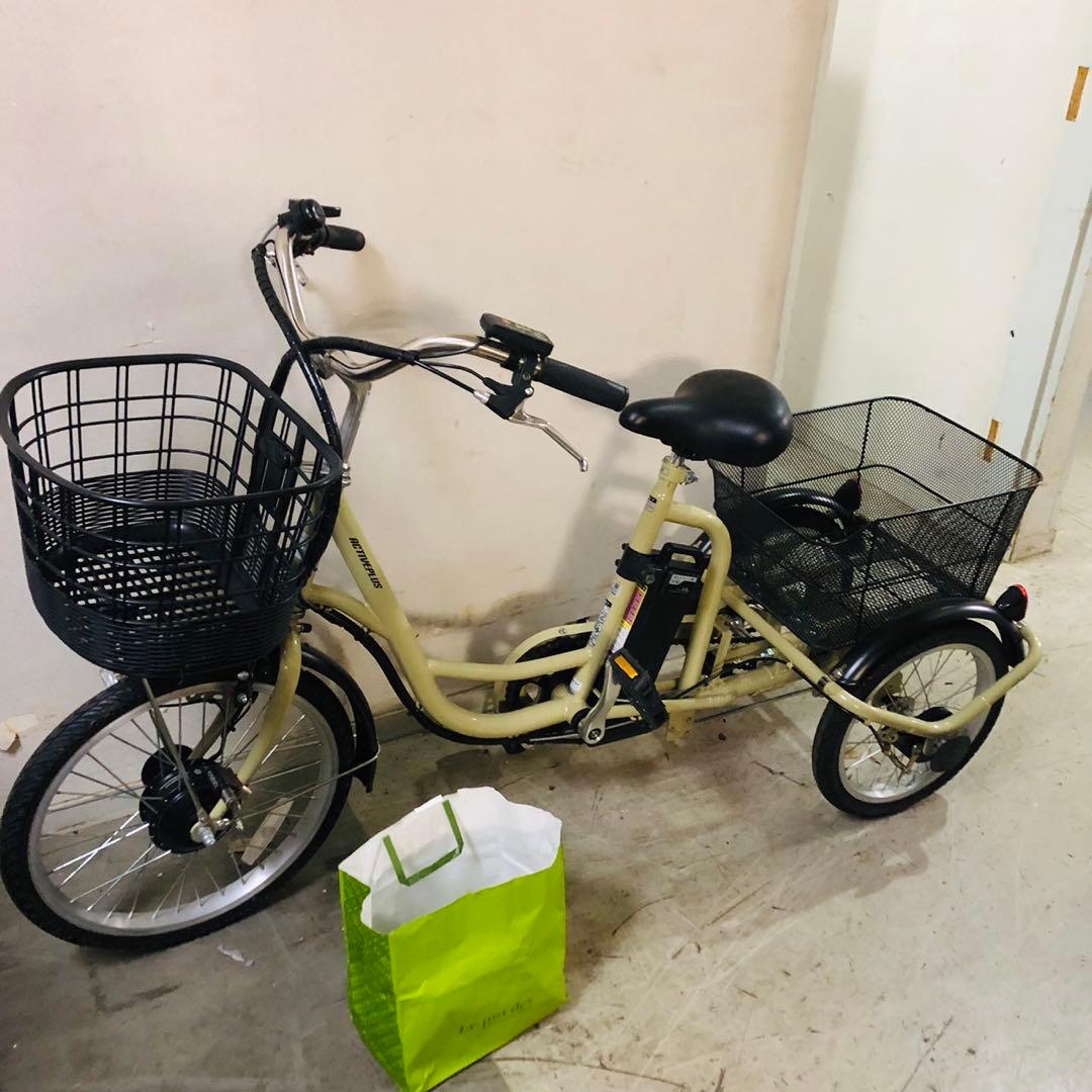 ちいだまよしよI79 極美品✨ACTIVEPLUS電動自転車 三輪