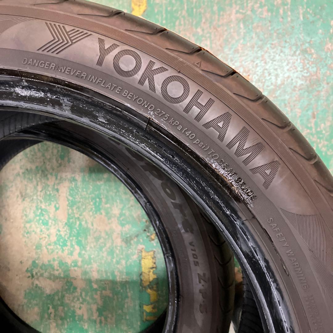 255/40R18 2本セットADVAN SPORT V105 ランフラット