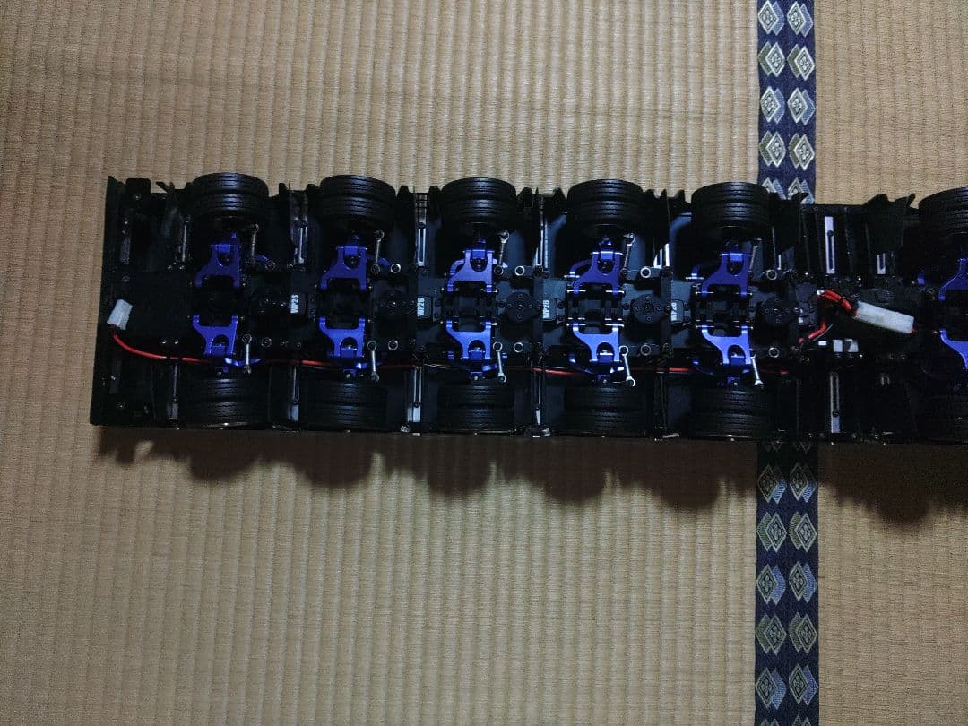 ホビーラジコン FURY BEAR 2+5 axle semi low loader