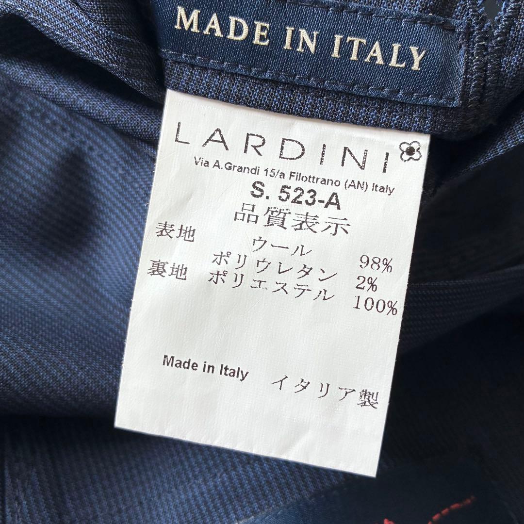 美品 ラルディーニ EASY WEAR 春夏 パッカブルジャケット 48 紺