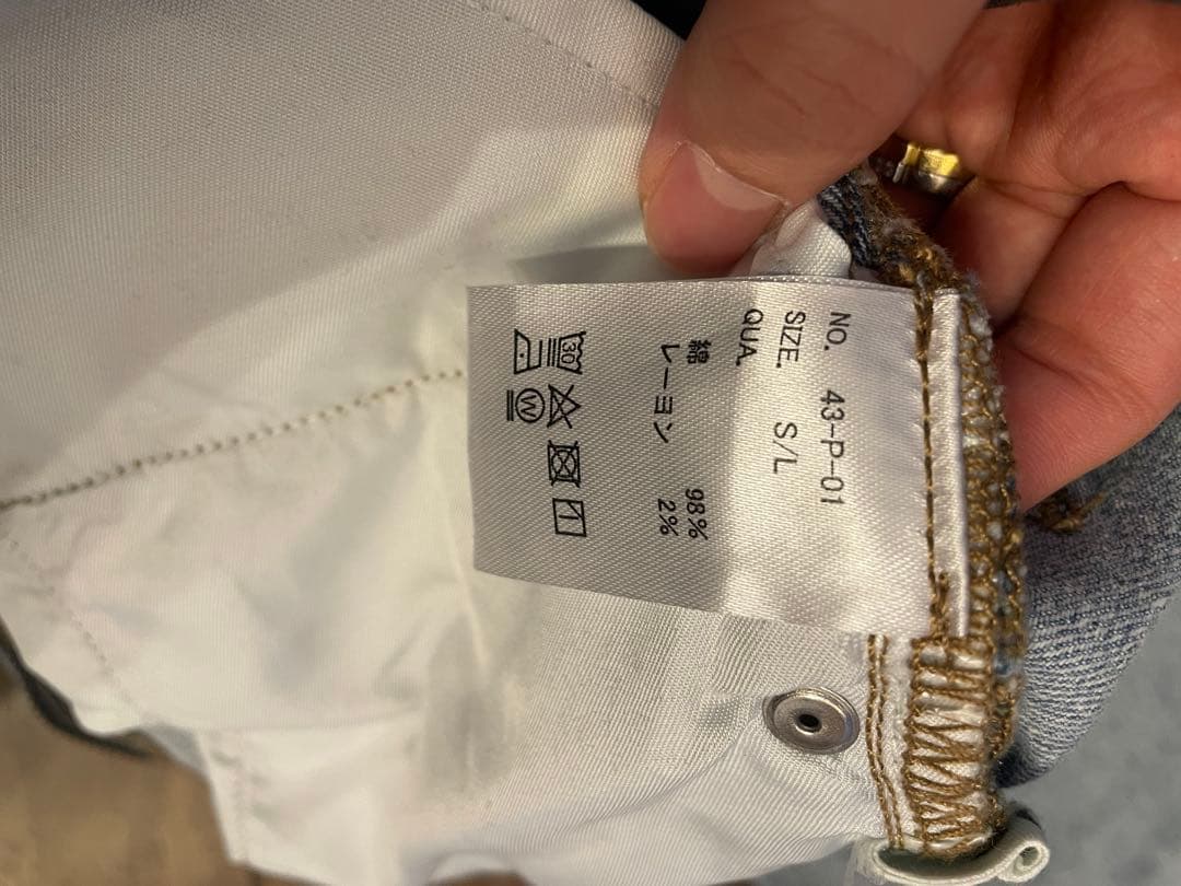 パンツ 2(g+c) TWW denim