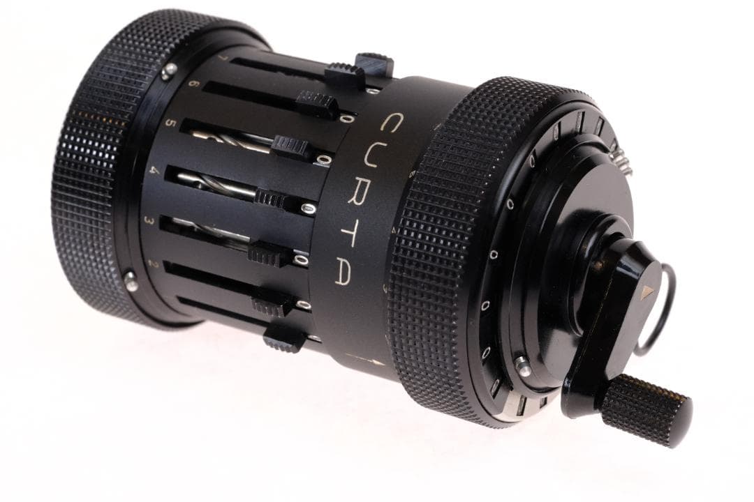 【超美品/完動品】CURTA Type I クルタ 手回し計算機 ★純正ケース付