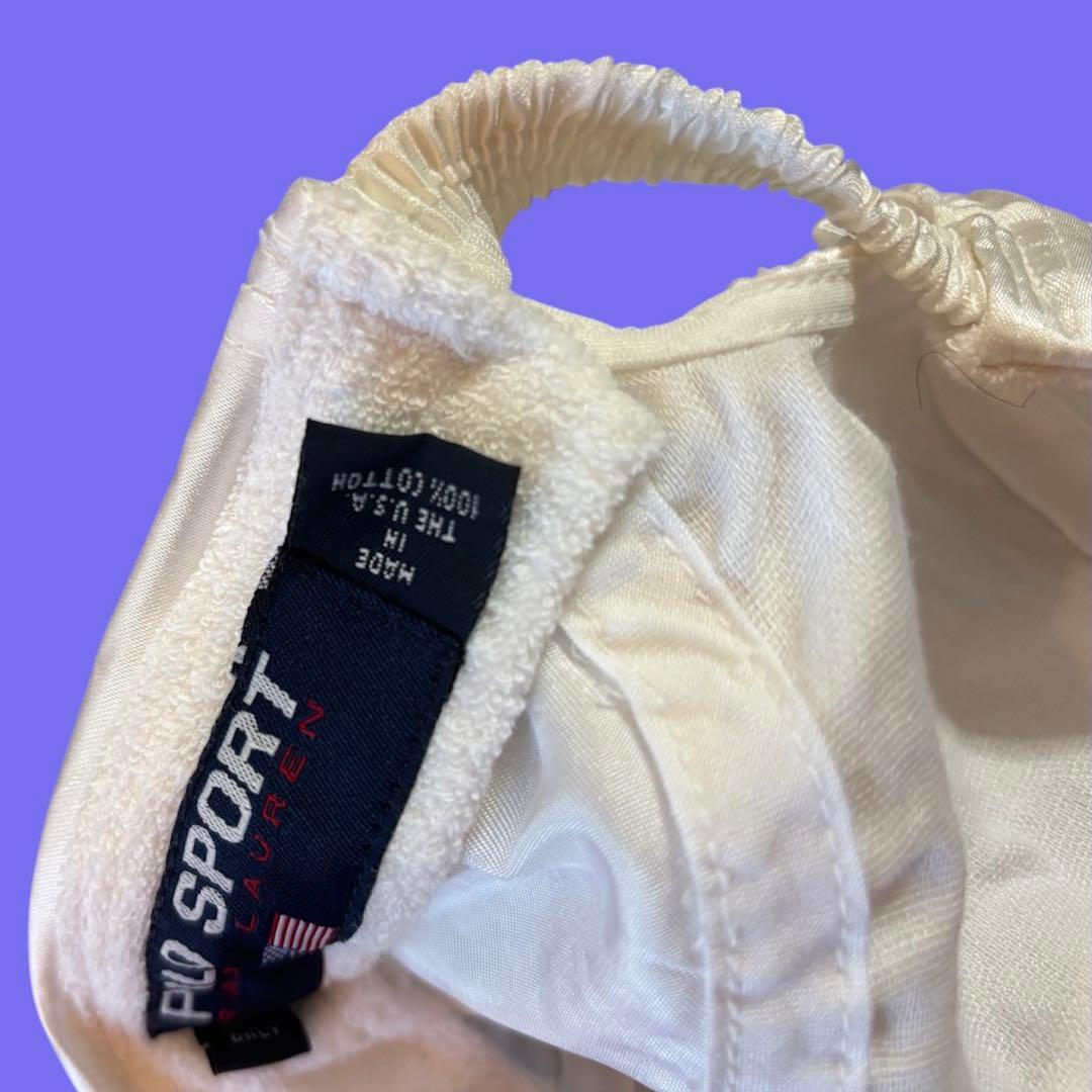 90s polo sport ポロスポーツ　ポロスポ　キャップ　デッドストック