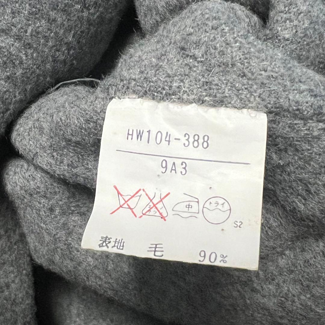 90s YVES SAINT LAURENT/オーバーコート/M/ブラック