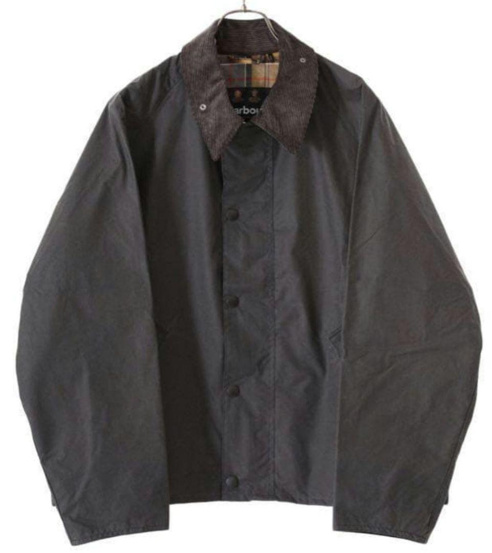 Barbour TRANSPORT WAX グレー 40