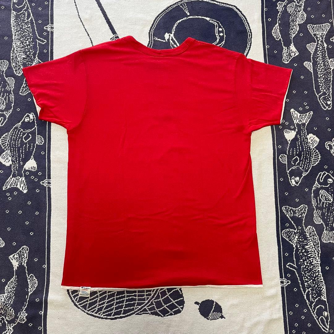チャンピオン リバーシブルTシャツ 80s トリコタグ インディアンヘッド