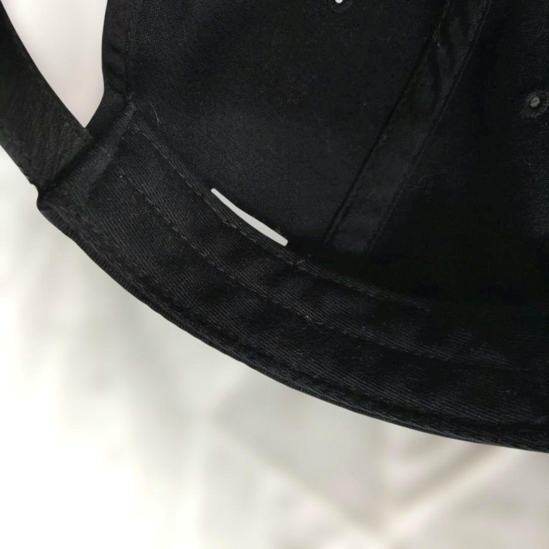 COACH コーチ 「C」革ロゴ キャップ