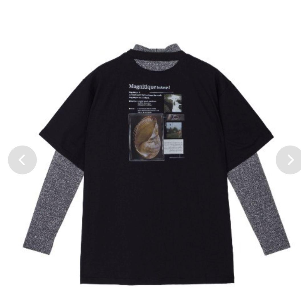 トップス UND MAGNITIQUE GLITTER INNER SET TOP