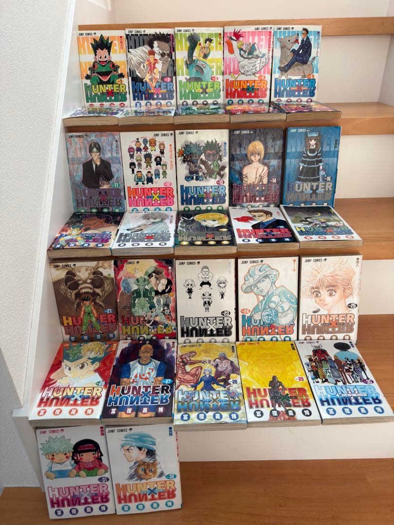 HUNTERxHUNTER ハンターハンター 1〜32巻　初版本多数