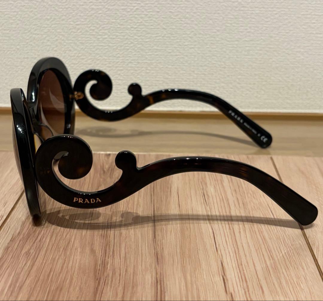 PRADA ミニマル バロック 鼈甲 サングラス eyewear glasses