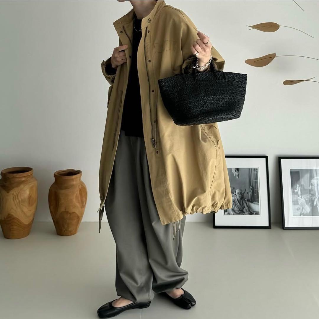 argue◆cotton nylon m-65 half coat argue