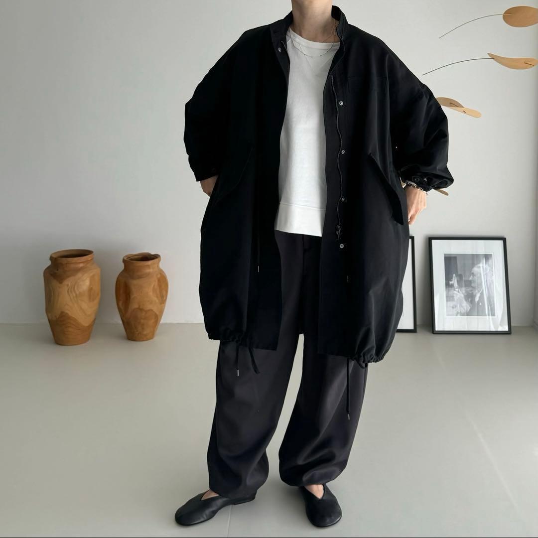 argue◆cotton nylon m-65 half coat argue