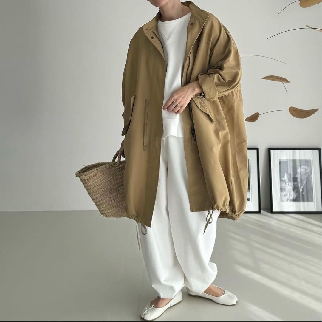 argue◆cotton nylon m-65 half coat argue