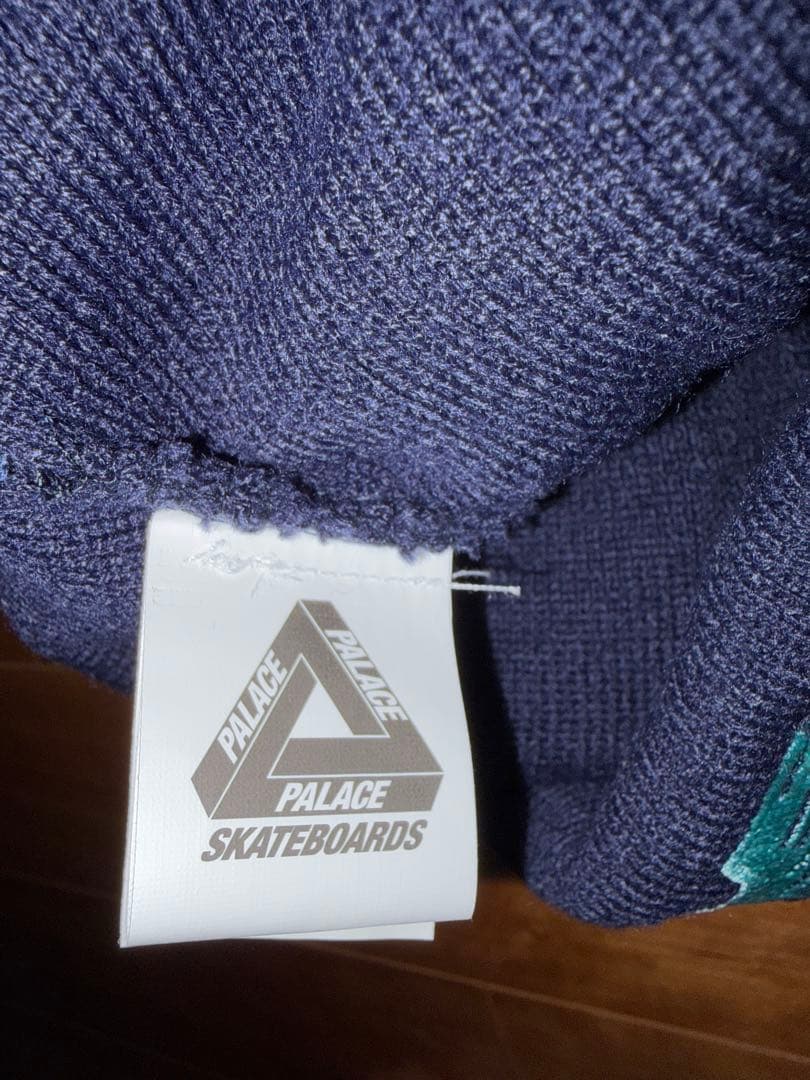 PALACE FAST BEANIE ネイビー