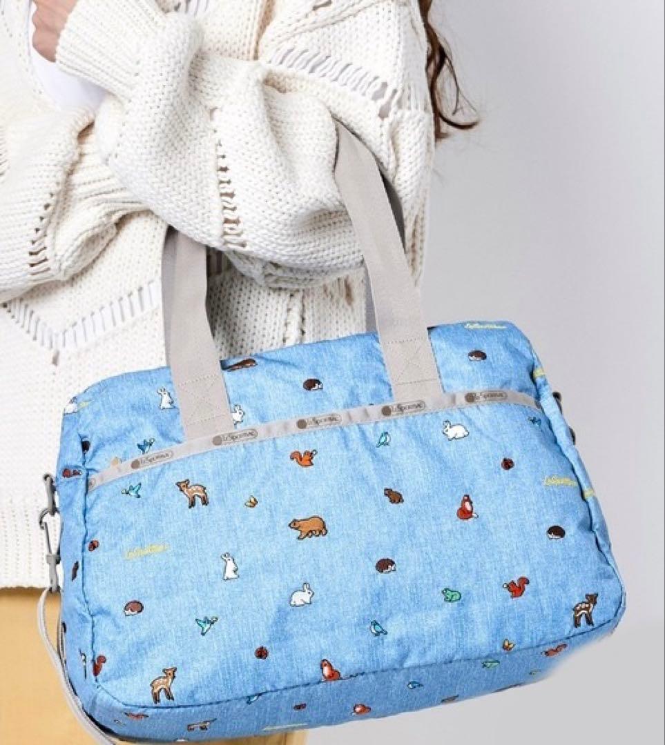 新品未使用【完売】LeSportsac ウェイク アップ アニマルズ ボストン