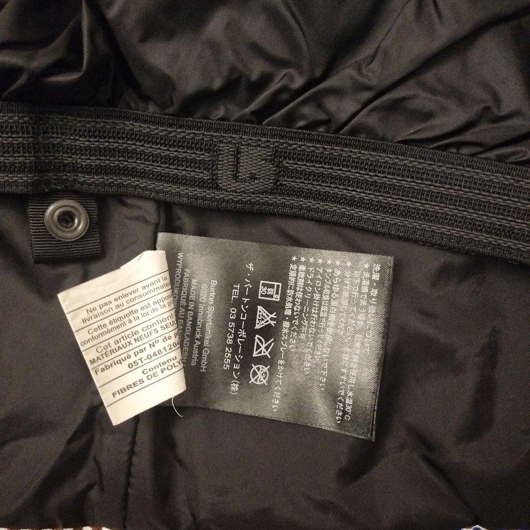 Burton スノーボードジャケット 赤白ドット