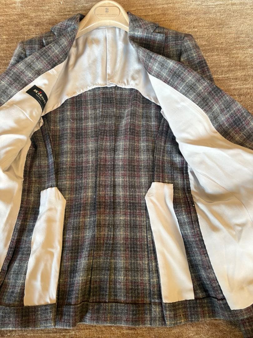 キトン　KITON ウールカシミア　ジャケット