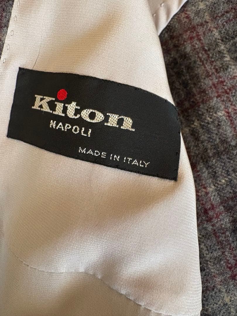 キトン　KITON ウールカシミア　ジャケット
