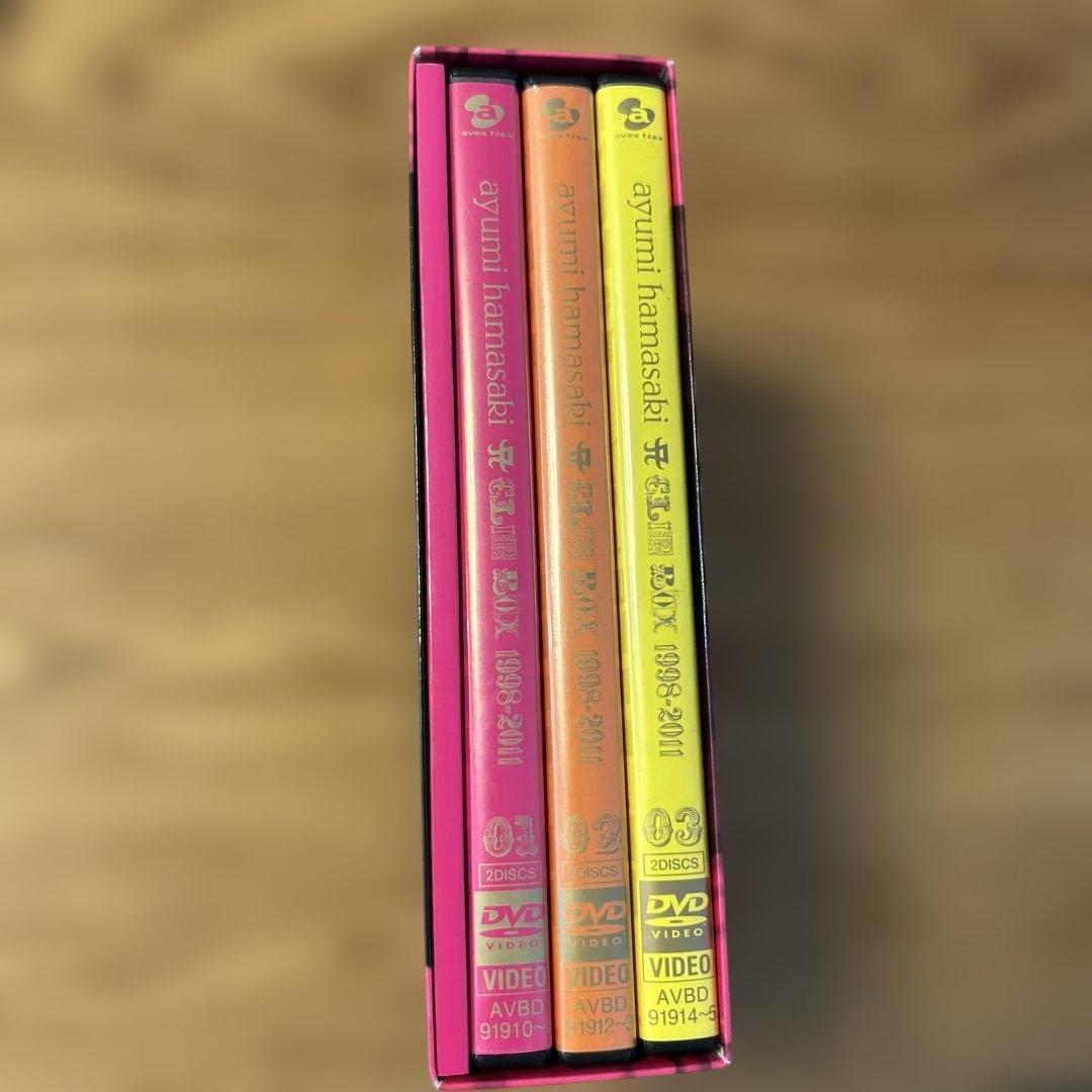 浜崎あゆみ A CLIP BOX 1998-2011 DVD 6枚組
