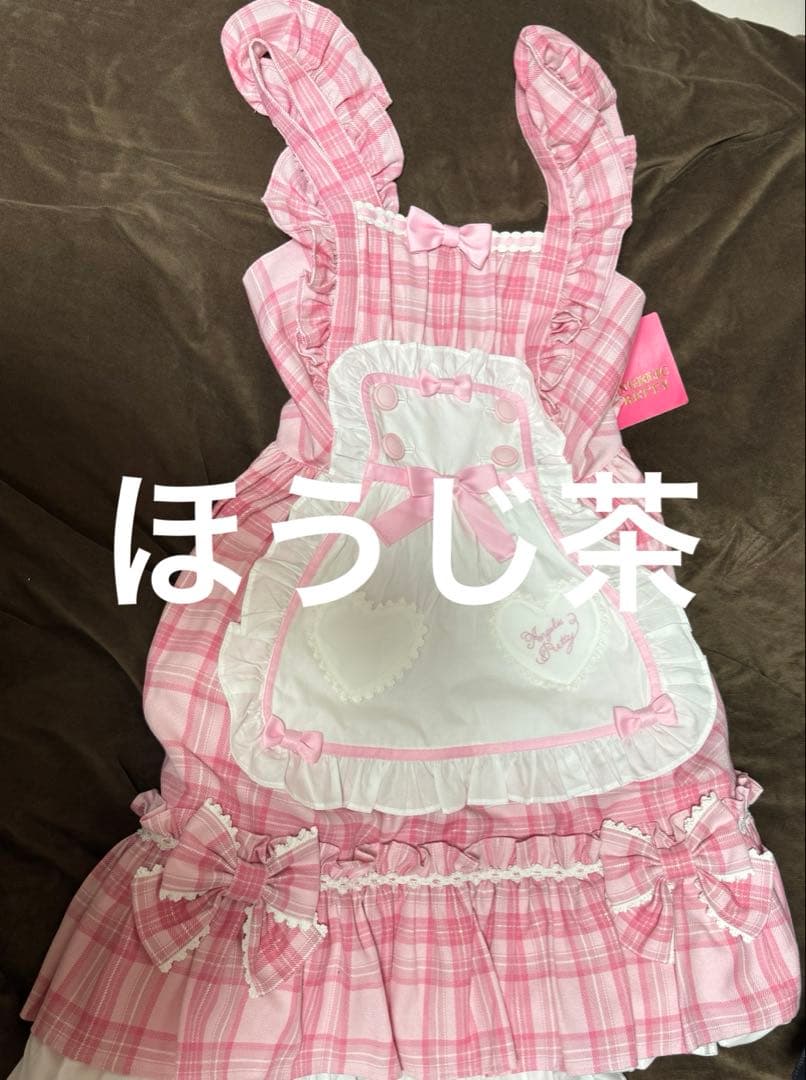 凛*読様 angelic pretty Sugaryタータンチェックジャンパース