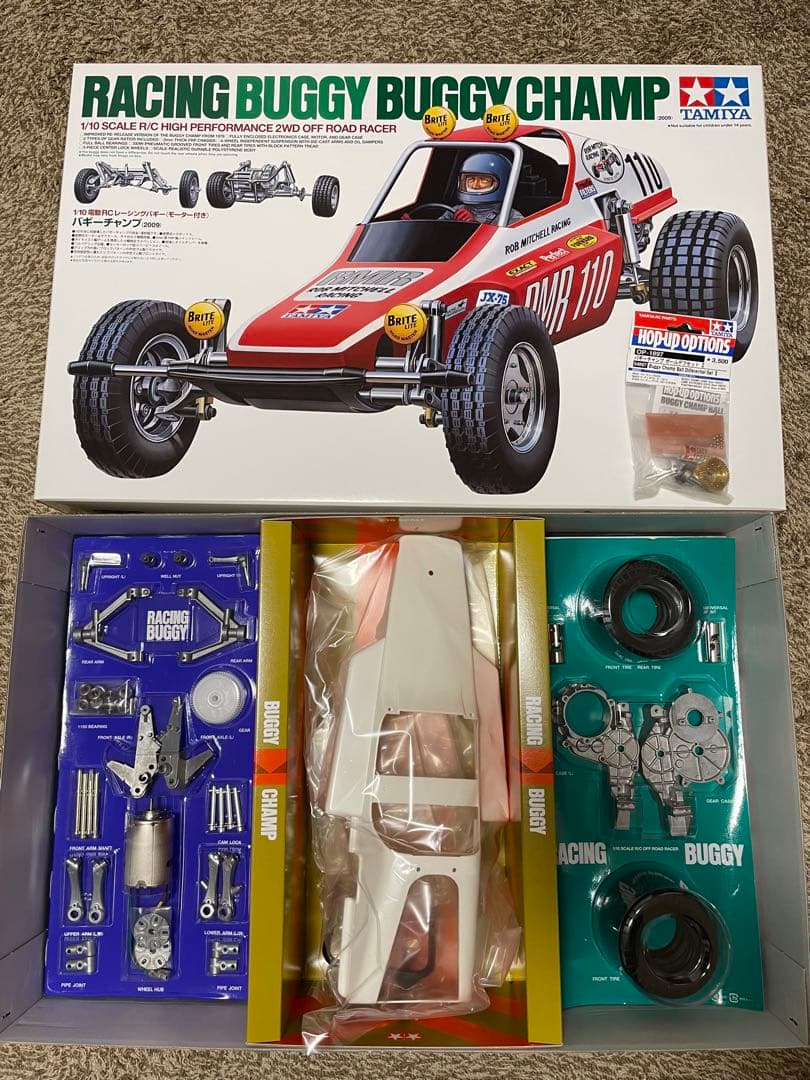 ★新品・未組立★タミヤ バギーチャンプ（2009）ボールデフ付！TAMIYA