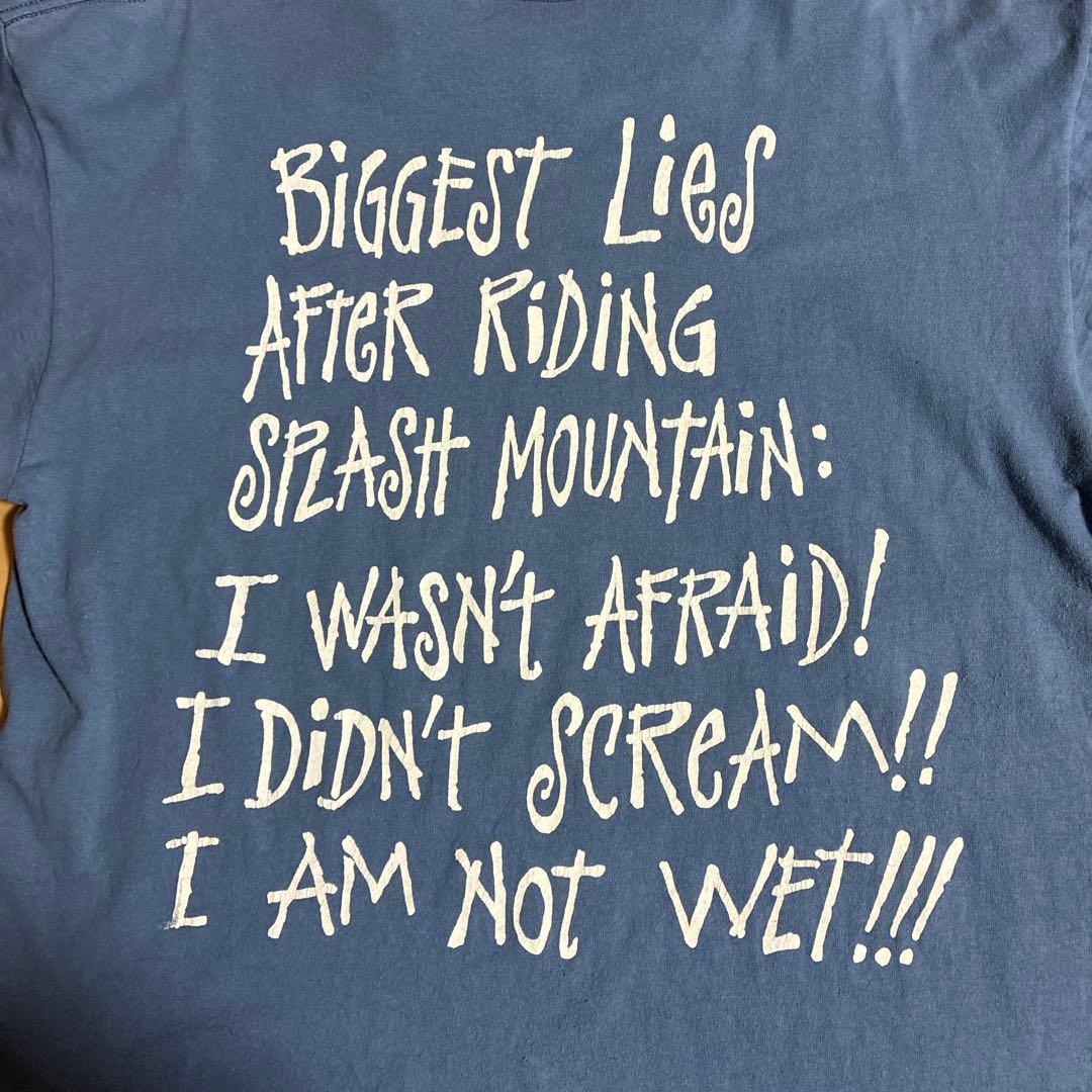 トップス 90's SPLASH MOUNTAIN Disney T