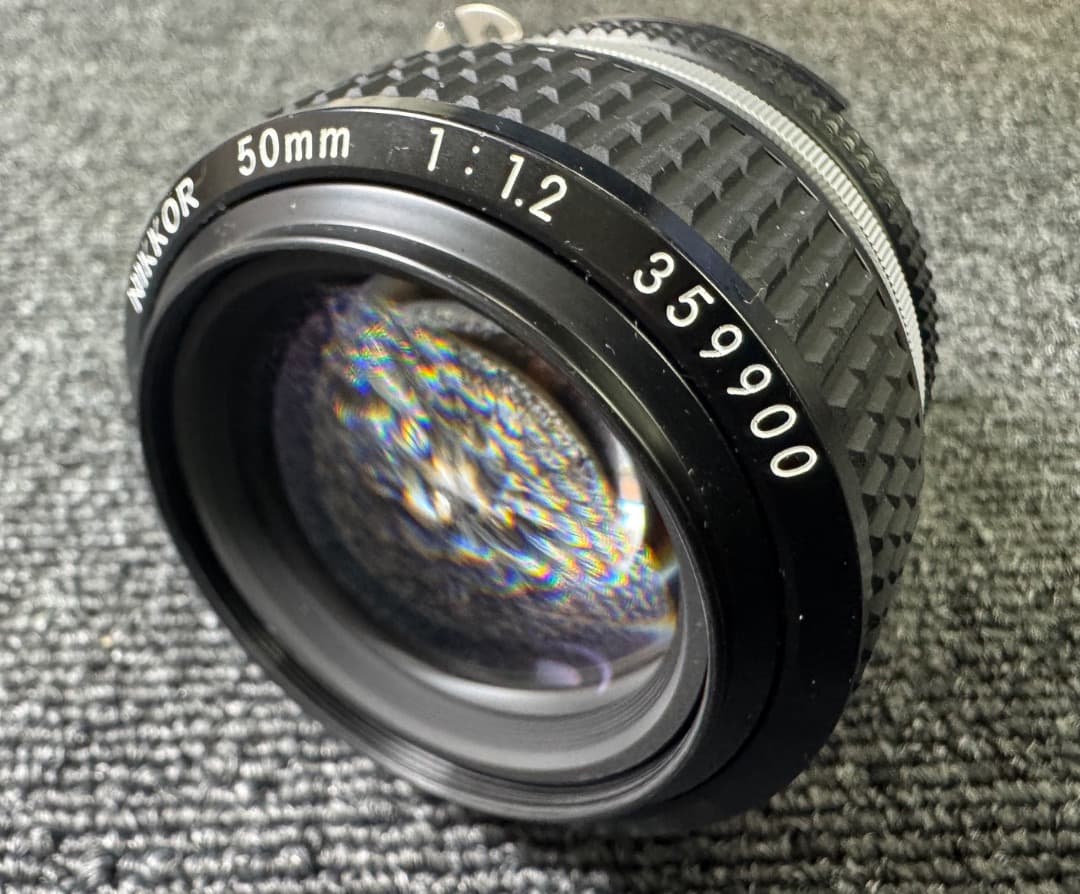 新品同様　ニコン　Nikon　AI Nikkor　50mm f/1.2S　フード