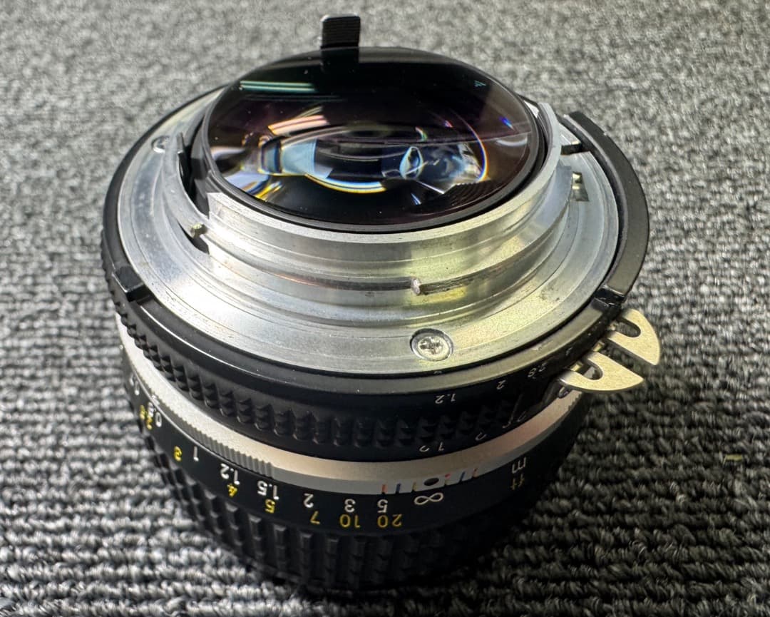 新品同様　ニコン　Nikon　AI Nikkor　50mm f/1.2S　フード