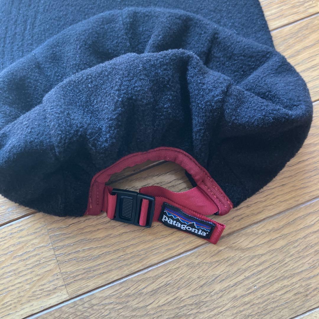 Patagonia フリースキャップ M ブラック