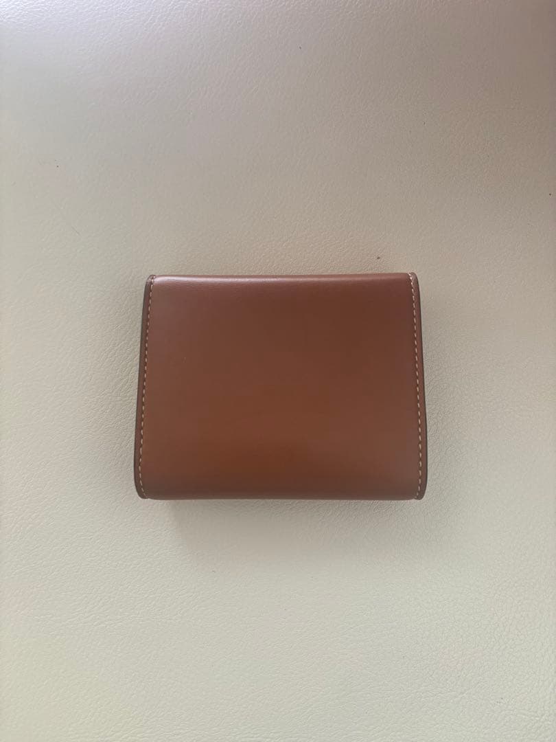 セリーヌ　財布　ブラウン