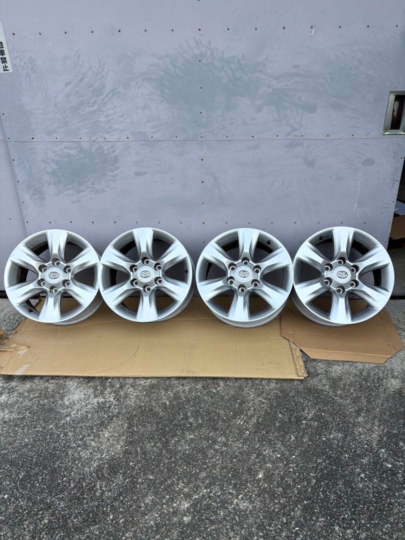 【値下げ交渉可】トヨタ プラド　17インチ ホイール