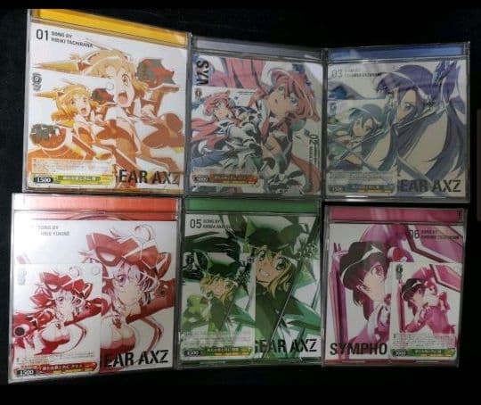 戦姫絶唱シンフォギアAXZ キャラクターソングCD 収納BOX　PRカード付き