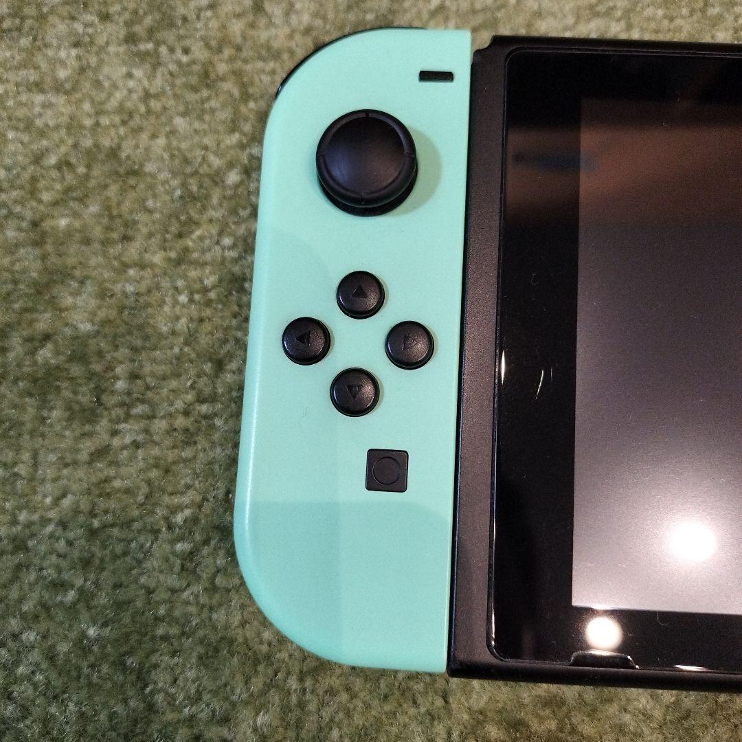 Nintendo Switch 本体 青/緑 Joy-Con付き あつ森ver