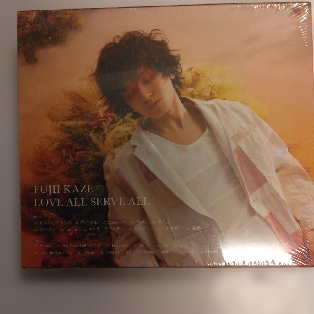 藤井風 LOVE ALL SERVE ALL 初回プレス CD 2枚組 新品