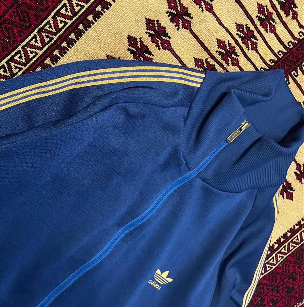 【レア】adidas/西ドイツ製/トラックジャケット/デサント社/70s~80s