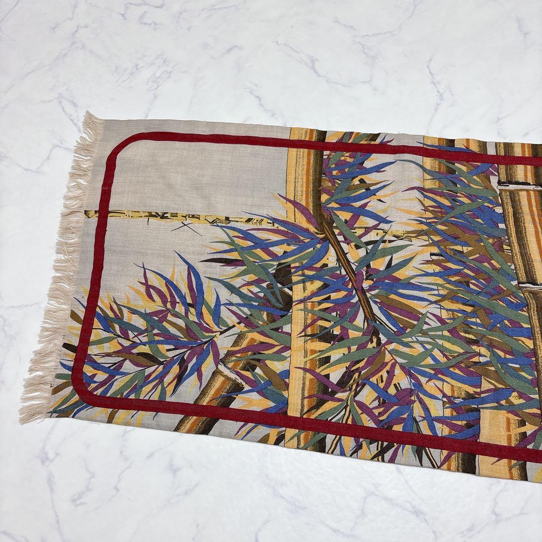 HERMES エルメス カシシル ストール スカーフ 大判 バンブー