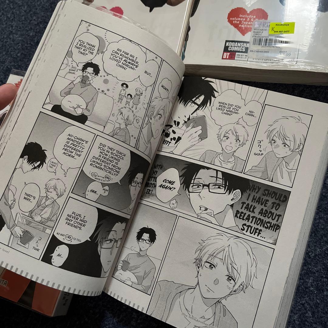 WOTAKOI 英語版　漫画　セット