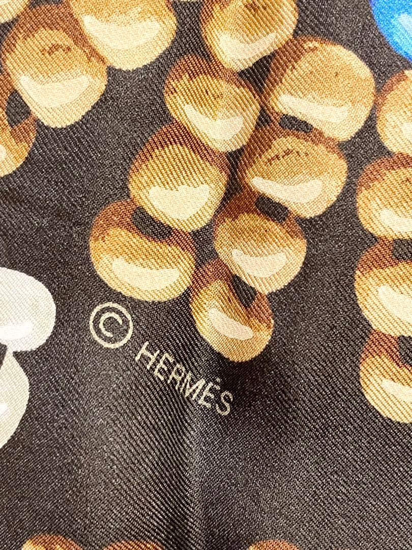 HERMES エルメス スカーフ カレ カレジェアン140　ケリーアンペルル