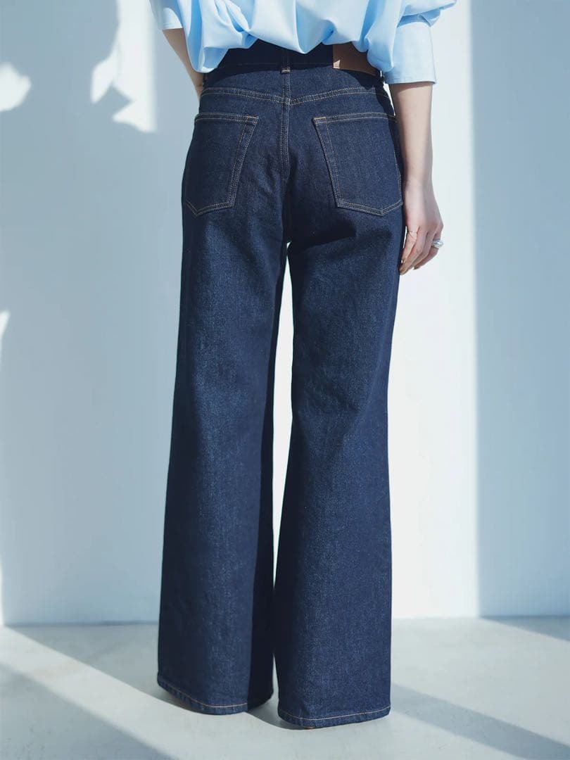 anuans Wide leg denim ワイドレッグデニム