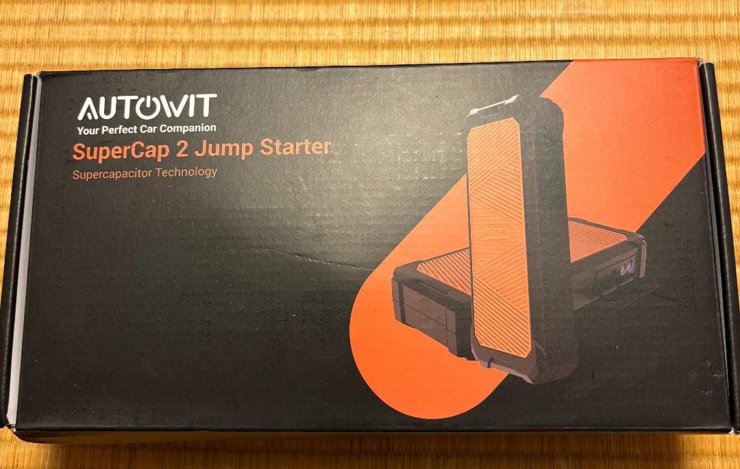 Autowit ジャンプスターター 12V スーパーコンデンサ搭載