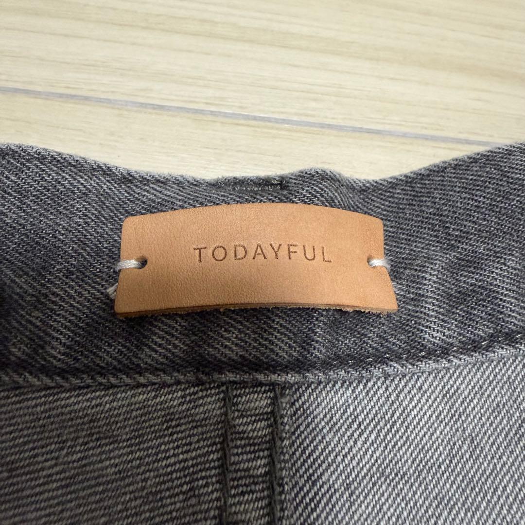 【極美品✨】TODAYFUL Carys Denim グレー　23